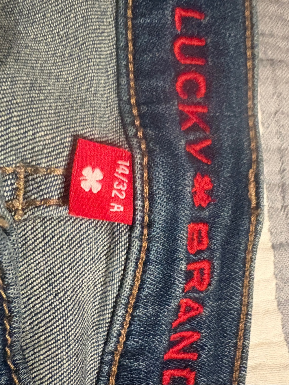Women’s lucky jeans size 14 - Picture 4 of 4